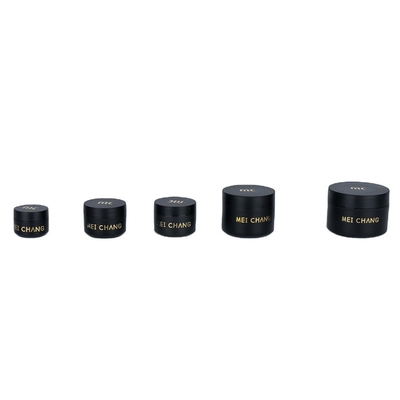 Industrie-Kosmetik PP Plastikglas mit Schraubkappe 5ml 10ml 15ml 30ml 50ml Farbe rund