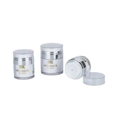 Siebdruck-Kosmetikbehälter 15 ml 30 ml 50 ml für Acrylcreme-Kosmetikverpackungen