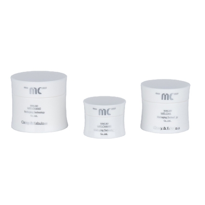 Einwandgestaltung 15g 30g 50g Plastik-Kosmetikglas für Augenserum und Regenerationscreme