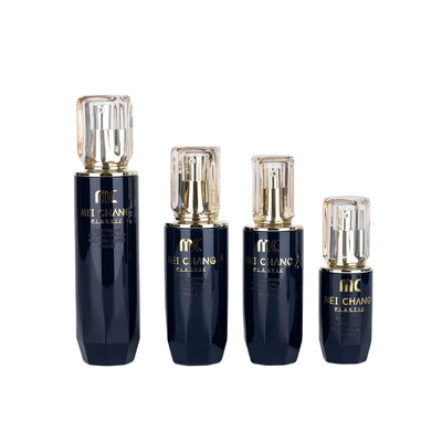 Acryl-Pumpen-Sprühflaschen für Luxus-PET-Hautpflege-Serie 40ml 100ml 120ml 150ml 170ml