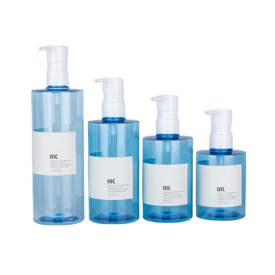 200 ml 250 ml 300 ml 400 ml Shampoo-Flaschen in PCR/PET-Material mit individuellem Druck