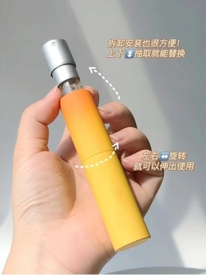 Ökonomisches kundenspezifisches Design 8ml Aluminium Twist Spray Flasche für Parfüm und Mundfrische