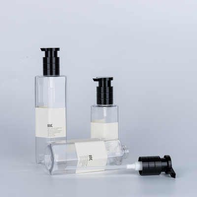 Halsband Material PET Kunststoff 200 ml 250 ml 300 ml Shampoo Flasche für Hautpflege Verpackung