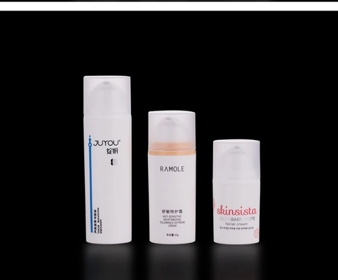 15ML 30ML 50ML PP/PCR Lotion Pump Flasche ohne Luft für Bildschirmdruck und gleichmäßige Dosierung