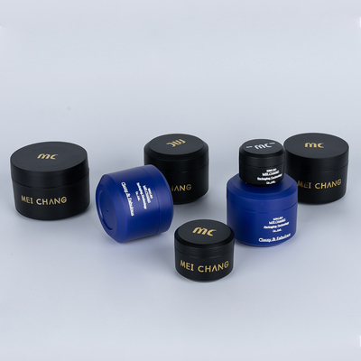 Industrie-Kosmetik PP Plastikglas mit Schraubkappe 5ml 10ml 15ml 30ml 50ml Farbe rund