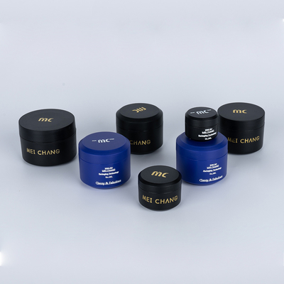 Industrie-Kosmetik PP Plastikglas mit Schraubkappe 5ml 10ml 15ml 30ml 50ml Farbe rund