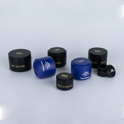 Industrie-Kosmetik PP Plastikglas mit Schraubkappe 5ml 10ml 15ml 30ml 50ml Farbe rund