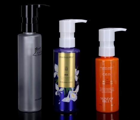 100 ml 130 ml 150 ml Kapazität Customized PET Plastic Lotion Flasche für die kosmetische Verpackung