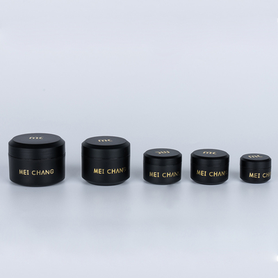 Industrie-Kosmetik PP Plastikglas mit Schraubkappe 5ml 10ml 15ml 30ml 50ml Farbe rund