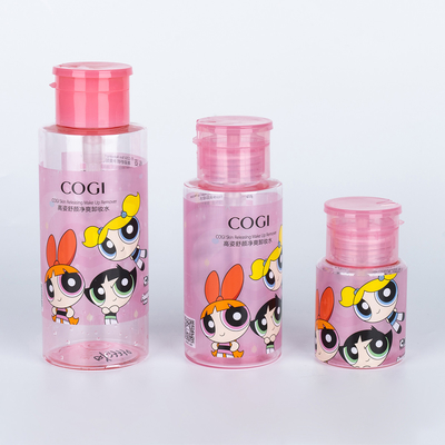 200 ml 500 ml Luxus PET Hautpflege Verpackung Nagellack Entferner Pumpe Spender Flasche