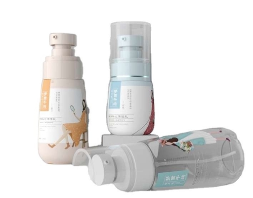 PUMPE SPRAYER Dichtungsart 30 ml 60 ml 80 ml 100 ml PET Kosmetik-Sprayflasche für Sonnencreme Nebelparfüm