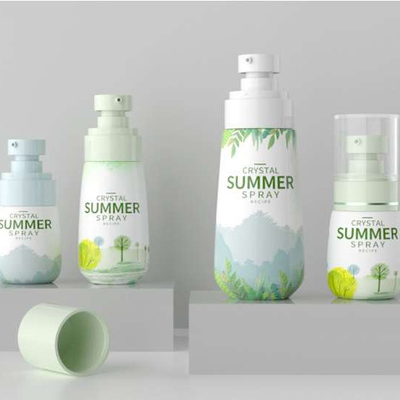 PUMPE SPRAYER Dichtungsart 30 ml 60 ml 80 ml 100 ml PET Kosmetik-Sprayflasche für Sonnencreme Nebelparfüm