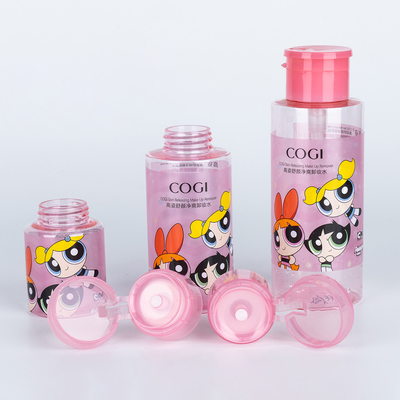 200 ml 500 ml Luxus PET Hautpflege Verpackung Nagellack Entferner Pumpe Spender Flasche