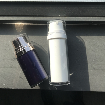 Hautpflege Kosmetik Verpackung 30 ml 50 ml Austauschbare Luftlose Flasche mit Bildschirmdruck