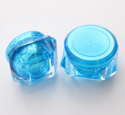 Halsbandmaterial ACRYLIC 15g 30g 50g Behälter für Luxus-Augencreme in Diamantglas