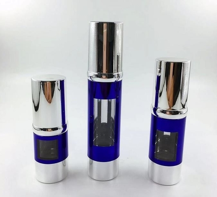 15 ml 30 ml 50 ml Luftlose Pump Lotion Flasche in beliebiger Farbe für die kosmetische Verpackung