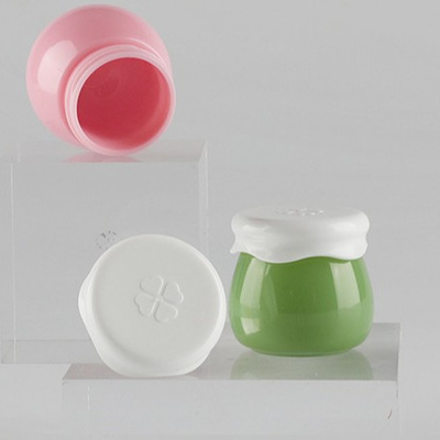Kunststoffkappe 10 ml Acryl-Kosmetikverpackung für kleine Gesichtscreme-Glas