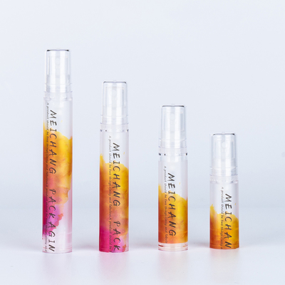 5 ml 10 ml Hautpflege Verpackung AS Kunststoff Rundform Luftlose Pumpenflasche Garantiert korrekt