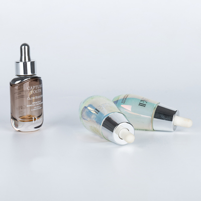 Konkurrenzfähiges Glas rundes Tropffflasche für Serum und Essenz 30ml 50ml jede Farbe ist in Ordnung