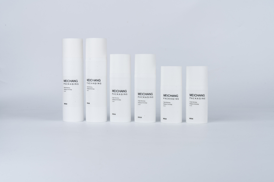 15 ml 30 ml 50 ml weiße matte luftlose Lotionspumpe Flasche 0,25 ml Abfluss Pp Sprühpumpe