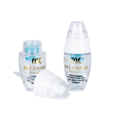 Abflussrate 0,25 ml Gouache Mischgetropfffflasche für essentiellen Serum Toner PETG