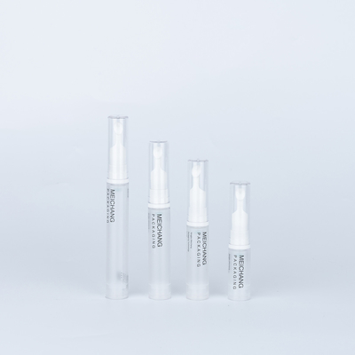 Augenserumcreme Luftlose Pumpe Flasche mit Massagekopf Lotion Pumpe Kosmetische Verpackung 5ml PP