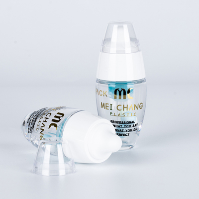 Abflussrate 0,25 ml Gouache Mischgetropfffflasche für essentiellen Serum Toner PETG
