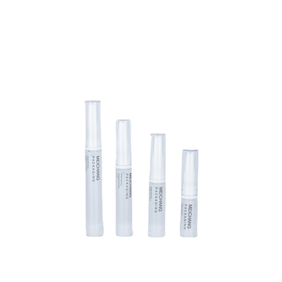 Augenserumcreme Luftlose Pumpe Flasche mit Massagekopf Lotion Pumpe Kosmetische Verpackung 5ml PP