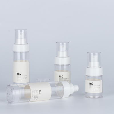 30 ml 50 ml 80 ml 100 ml Lotion Luftlose Flasche mit Pump Sprayer und Kartonverpackung