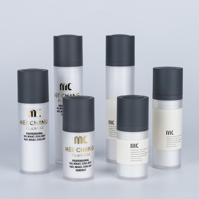 Anpassbare Farbe und Druck Acryl Lotion Pump Flasche für Hautpflege 15ml 30ml 50ml