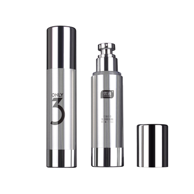 Kosmetische Luftlose Pumpenflasche 80 ml 100 ml Kapazität für umweltfreundliche Serumflaschen