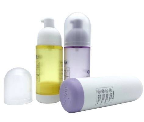 15 ml 30 ml 50 ml MEICHANG MC205 Luftlose Flasche mit Schraubkappe und Bildschirmdruck 10000 Stück