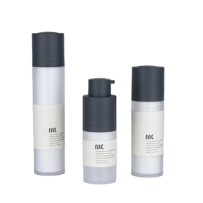 Anpassbare Farbe und Druck Acryl Lotion Pump Flasche für Hautpflege 15ml 30ml 50ml