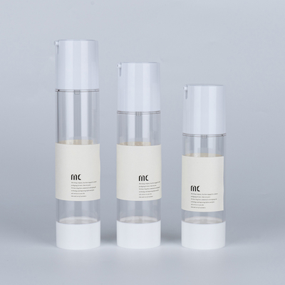10ml 15ml 20ml 30ml 50ml 80ml 100ml 120ml Plastik AS Luftlose Pumpflasche zur Hautpflege