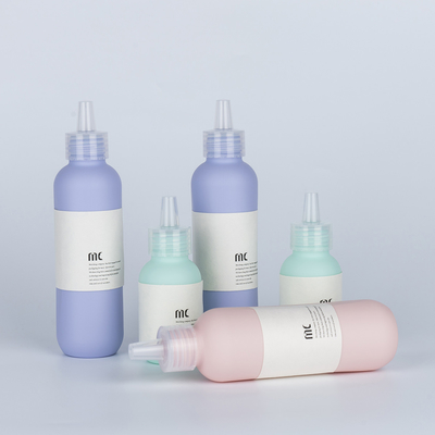 60 ml 80 ml 100 ml 120 ml 150 ml HDPE-Squeeze-Dropper-Flasche für Haarpflege und Körperlotion