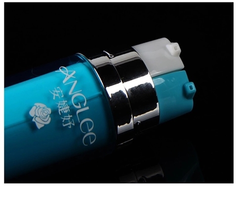 Farbige Kosmetische Luftlose Flasche 25ml Innengravierung AS Doppel Innenflasche Luxus Emulsion