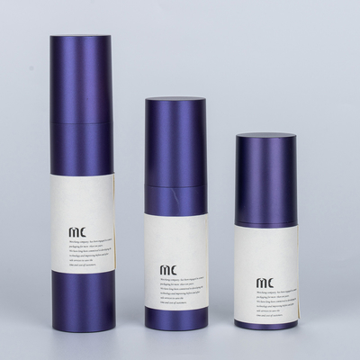 High-End angepasste Farbe Kosmetische Luftlose Pumpe Flasche 30ml 50ml 100ml für Körperlotion