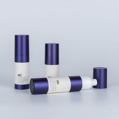 High-End angepasste Farbe Kosmetische Luftlose Pumpe Flasche 30ml 50ml 100ml für Körperlotion