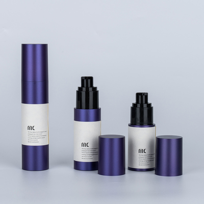 High-End angepasste Farbe Kosmetische Luftlose Pumpe Flasche 30ml 50ml 100ml für Körperlotion