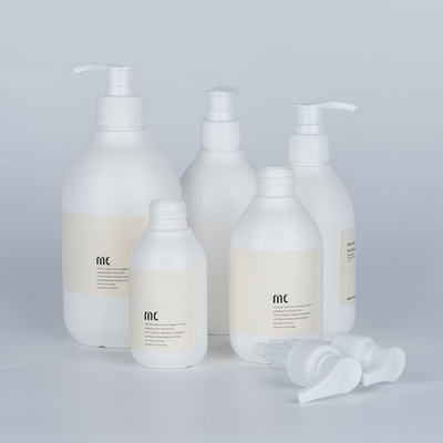 Siebdruck 100ML 200ML 250ML 300ML 500ML Runde Plastik PE Shampoo Flasche Handwaschflasche