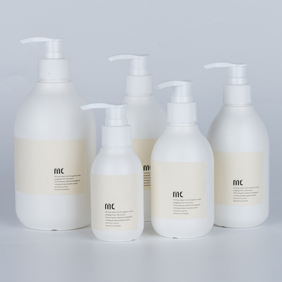 Siebdruck 100ML 200ML 250ML 300ML 500ML Runde Plastik PE Shampoo Flasche Handwaschflasche