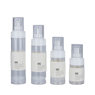 AS PP Leere Luftlose Pump Lotion Flasche 30ml 50ml 60ml 80ml 100ml mit Kindersicherer Kappe