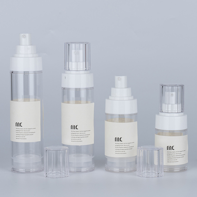 AS PP Leere Luftlose Pump Lotion Flasche 30ml 50ml 60ml 80ml 100ml mit Kindersicherer Kappe
