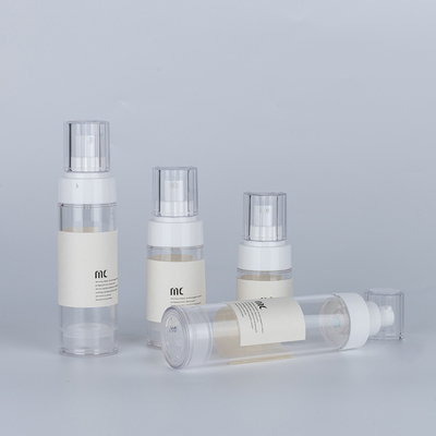 AS PP Leere Luftlose Pump Lotion Flasche 30ml 50ml 60ml 80ml 100ml mit Kindersicherer Kappe