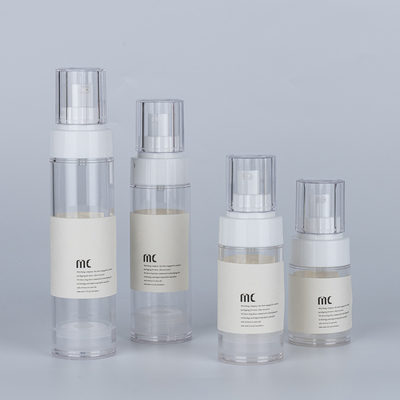 AS PP Leere Luftlose Pump Lotion Flasche 30ml 50ml 60ml 80ml 100ml mit Kindersicherer Kappe