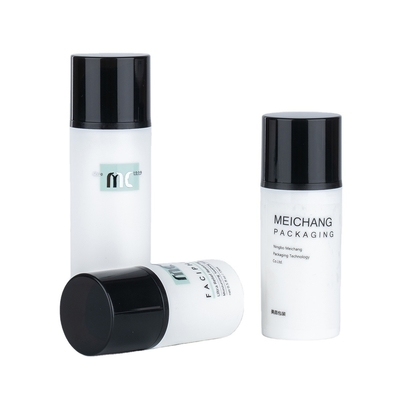 15ML 30ML 50ML PP Luftlose Lotion Pump Flasche für Schönheitsverpackungen Siebdruck