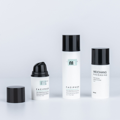 15ML 30ML 50ML PP Luftlose Lotion Pump Flasche für Schönheitsverpackungen Siebdruck