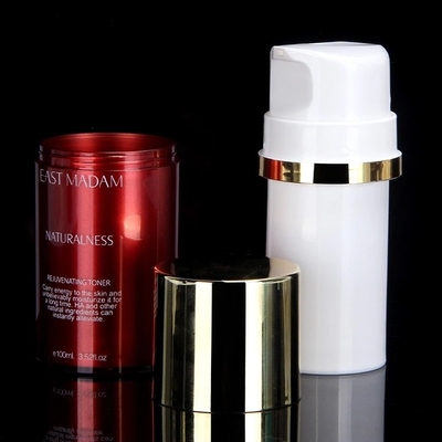 PP-Halsband Material Körperpflege Pumpe Spray Kappe Flasche für Hautpflege Bildschirmdruck