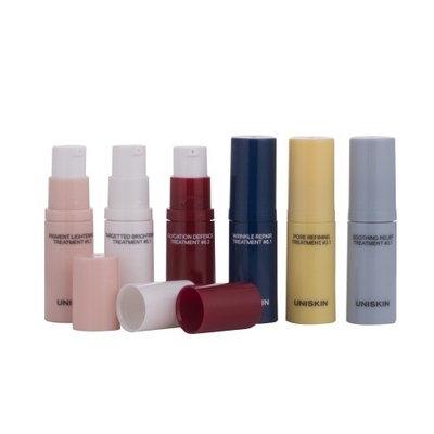 5 ml 10 ml Farbe kundenspezifisches Design Kleine Reise-PP leere Luftlose Pumpflasche für Parfüm