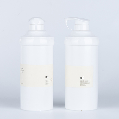500 ml runde Form Plastik Lotion Pumpe Flasche Luftlose Flasche Akzeptabel Kunden Logo